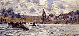 Claude Monet The Village of Lavacourt painting